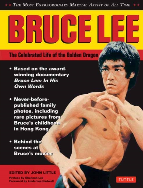 Coperta cărții 'Bruce Lee: The Celebrated Life of the Golden Dragon -'