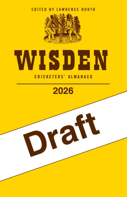 Coperta cărții 'Wisden Cricketers' Almanack 2026 -'