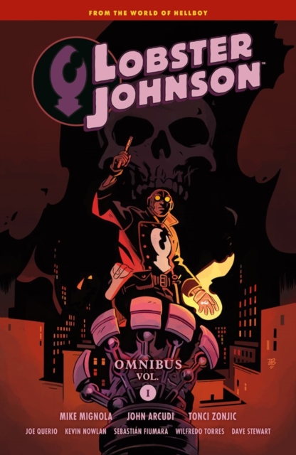 Coperta cărții 'Lobster Johnson Omnibus Volume 1 - Mike|arcudi Mignola'
