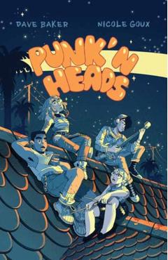 Coperta cărții 'Punk’n’heads - Dave|goux Baker'