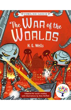 Coperta cărții 'War of the Worlds: Accessible Symbolised Edition -'