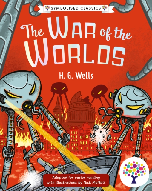 Coperta cărții 'War of the Worlds: Accessible Symbolised Edition -'