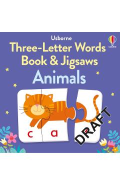 First Words Jigsaw Book: Animals - Kate Nolan