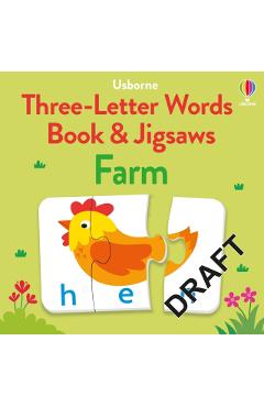 First Words Jigsaw Book: Farm - Kate Nolan