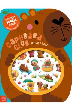 Coperta cărții 'Capybara Club Activity Book -'