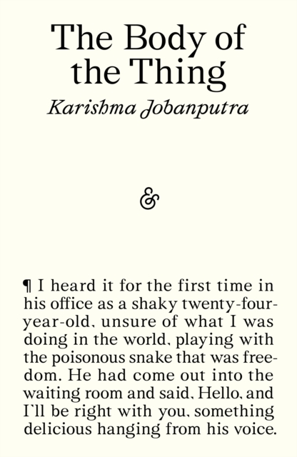 Coperta cărții 'Body of the Thing - Karishma Jobanputra'