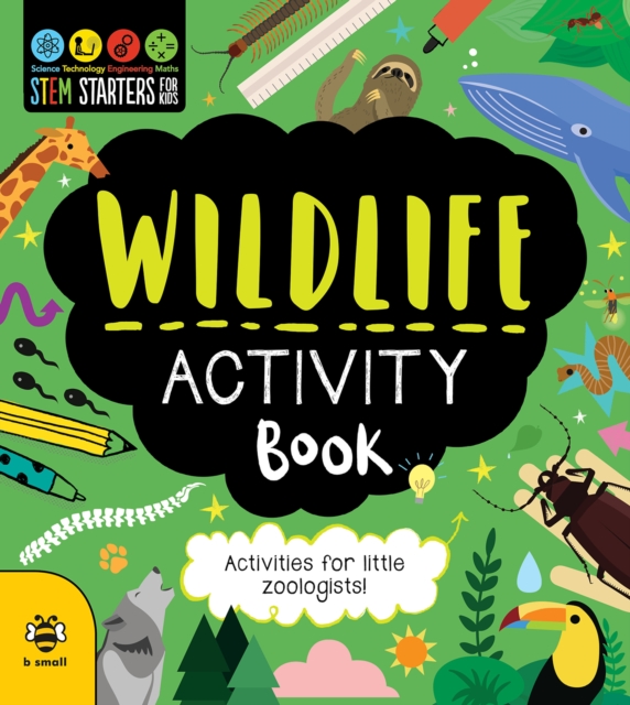 Coperta cărții 'Wildlife Activity Book - Sam Hutchinson'