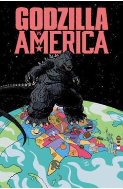 Coperta cărții 'Godzilla Vs. America - Tim|cash Seeley'