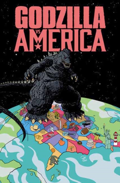 Coperta cărții 'Godzilla Vs. America - Tim|cash Seeley'