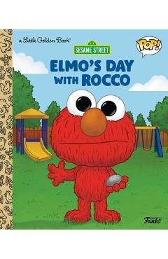 Coperta cărții 'Elmo's Day with Rocco (Funko Pop!) - Jeneanne Debois'