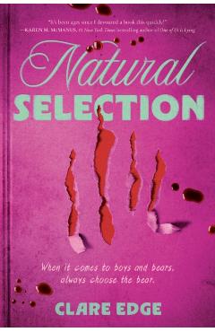 Coperta cărții 'Natural Selection - Clare Edge'