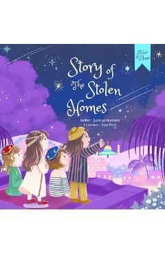 Coperta cărții 'Story of the Stolen Homes: An Unforgettable Journey to Palestine - Guzelya Marisova'