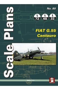 Poza produsului Fiat G.55 Centauro - Scale Plans 80 - Dariusz Karnas