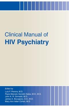 Coperta cărții 'Clinical Manual of HIV Psychiatry - Luis F. Pereira'