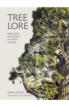 Coperta cărții 'Tree Lore: Magic, Myth, and Wisdom from Root to Bough - Dawn Nelson'