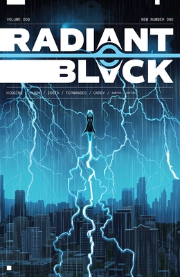 Coperta cărții 'Radiant Black Volume 8: A Massive-Verse Book - Kyle Higgins'