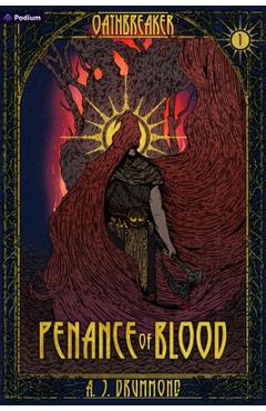 Coperta cărții 'Penance of Blood: A Dark Fantasy - A. J. Drummond'