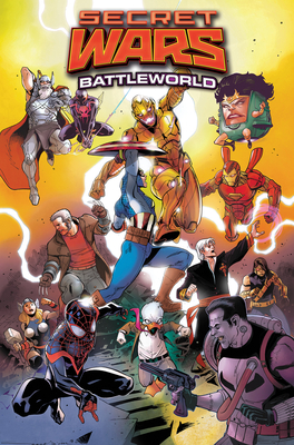 Coperta cărții 'Secret Wars: Battleworld Omnibus Vol. 3 - Si Spurrier'