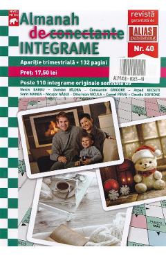 Coperta cărții 'Almanah de integrame deconectante Nr.40'