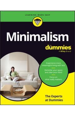 Coperta cărții 'Minimalism for Dummies -'