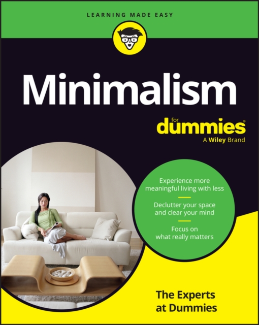Coperta cărții 'Minimalism for Dummies -'