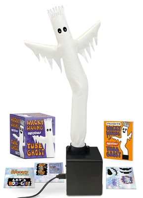 Coperta cărții 'Wacky Waving Inflatable Tube Ghost: Glows in the Dark! - Conor Riordan'