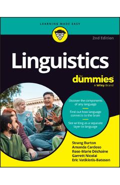 Coperta cărții 'Linguistics for Dummies - Rose-marie Dechaine'
