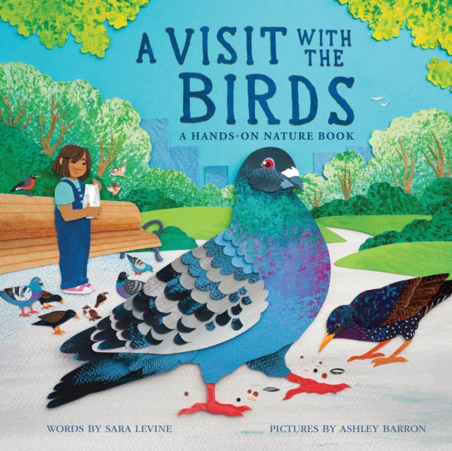 Coperta cărții 'A Visit with the Birds: A Hands-On Nature Book - Sara Levine'