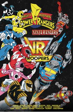 Coperta cărții 'VR Troopers/Power Rangers Flipbook Facsimile Edition - Fabian Nicieza'
