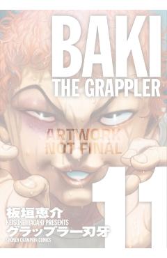 Coperta cărții 'Baki the Grappler (Perfect Edition) Vol. 11 - Keisuke Itagaki'