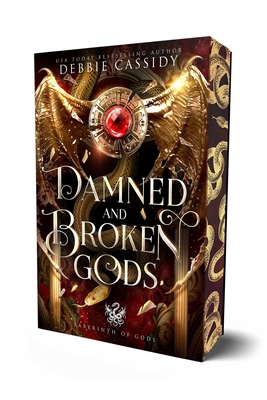 Coperta cărții 'Damned and Broken Gods - Debbie Cassidy'