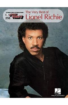Coperta cărții 'The Very Best of Lionel Richie: E-Z Play Today Volume 256 - Lionel Richie'