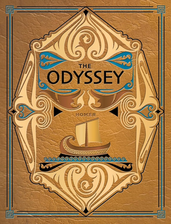 Coperta cărții 'The Odyssey - Homer'