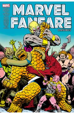 Coperta cărții 'Marvel Fanfare Omnibus Vol. 2 Jim Starlin Cover - Alan Zelenetz'