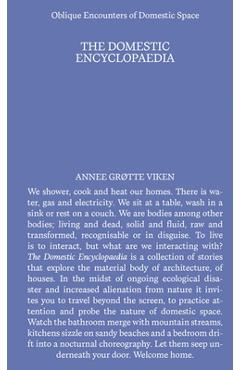 Coperta cărții 'Domestic Encyclopedia: Oblique Encounters of Domestic Space - Annee Grotte Viken'