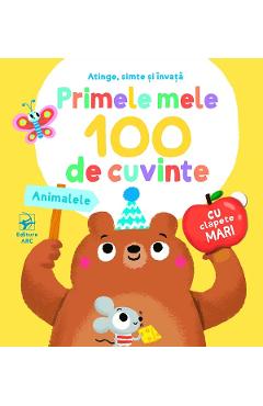 Coperta cărții 'Primele mele 100 de cuvinte. Animalele'