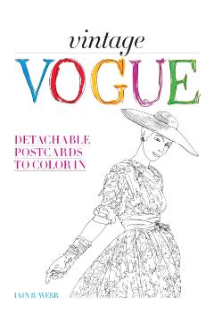 Coperta cărții 'Vintage Vogue - Iain R Webb'