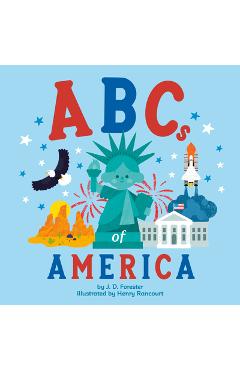 Coperta cărții 'ABCs of America - J. D. Forester'