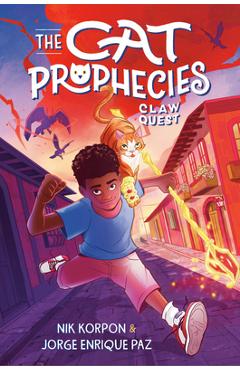 Coperta cărții 'The Cat Prophecies: Claw Quest - Nik Korpon'
