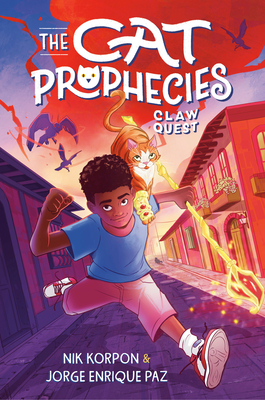 Coperta cărții 'The Cat Prophecies: Claw Quest - Nik Korpon'