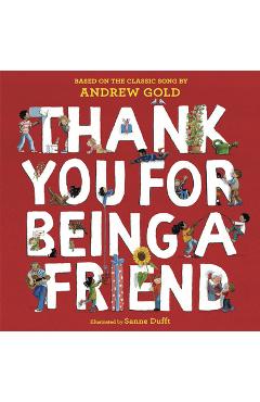 Coperta cărții 'Thank You for Being a Friend - Andrew Gold'