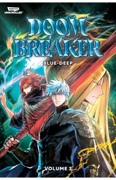 Coperta cărții 'Doom Breaker, Vol. 3: A Webtoon Unscrolled Graphic Novel -'