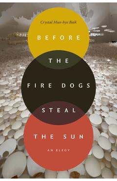 Coperta cărții 'Before the Fire Dogs Steal the Sun: An Elegy - Crystal Mun-hye Baik'