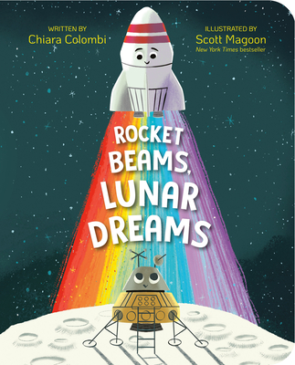 Coperta cărții 'Rocket Beams, Lunar Dreams - Chiara Colombi'