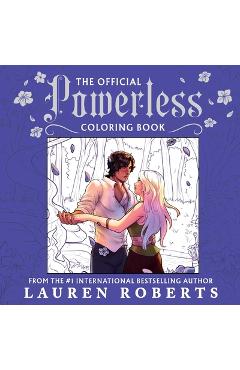 Coperta cărții 'The Official Powerless Coloring Book - Lauren Roberts'