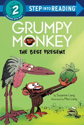 Coperta cărții 'Grumpy Monkey the Best Present - Suzanne Lang'