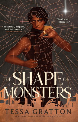 Coperta cărții 'The Shape of Monsters - Tessa Gratton'