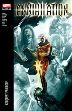 Coperta cărții 'Annihilation Modern Era Epic Collection: Conquest Prologue - Dan Abnett'