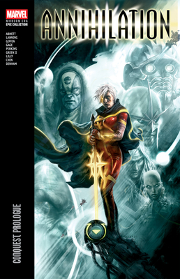 Coperta cărții 'Annihilation Modern Era Epic Collection: Conquest Prologue - Dan Abnett'