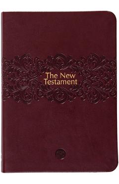 Coperta cărții 'The Passion Translation New Testament (2020 Edition) - Readers' Edition Burgundy - Brian Simmons'